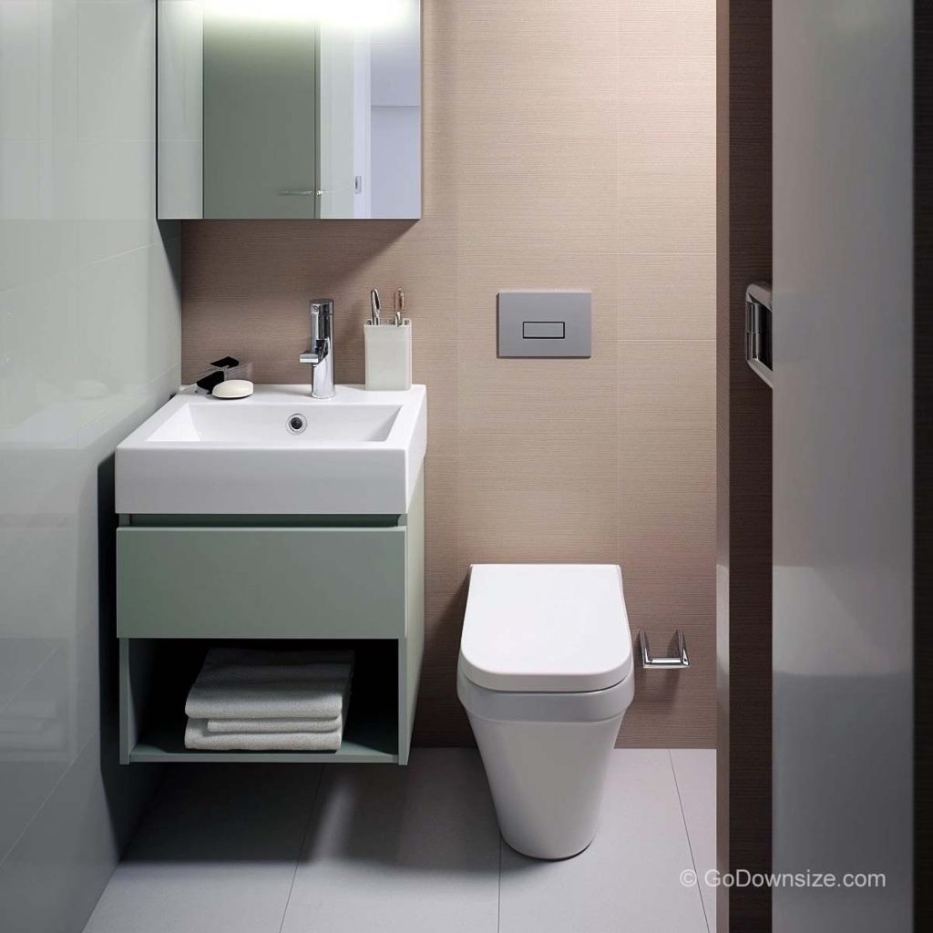 23 Storage Ideas For Tiny Bathrooms | GoDownsize
