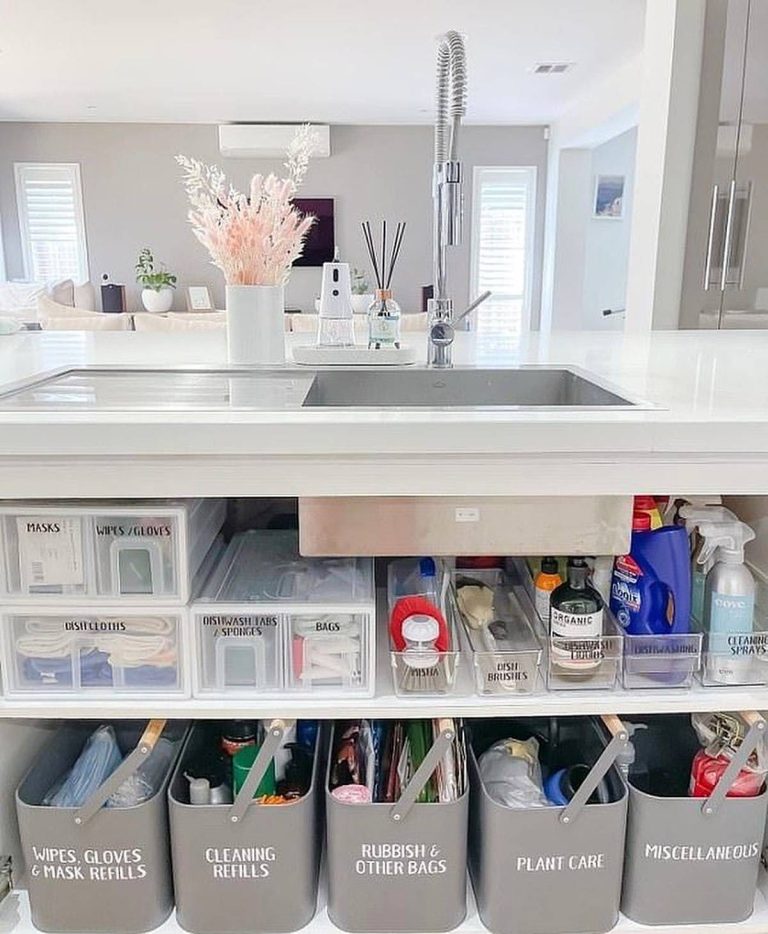 15 Genius Under-The-Sink Storage Ideas You Can Steal | GoDownsize