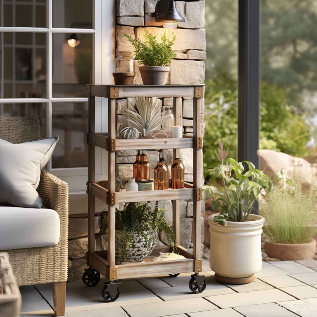 21 Great Storage Ideas For Small Porches | GoDownsize