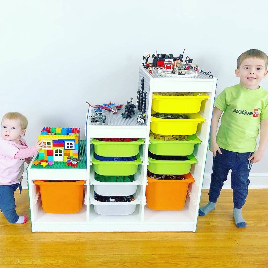 Lego Storage Ideas For Kids' Room: 12 Genius Solutions | GoDownsize