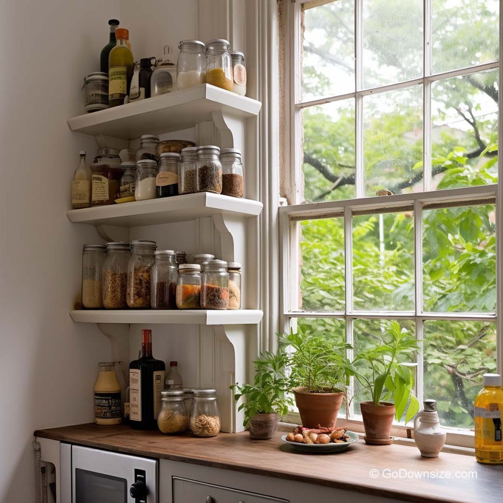 14 Great Storage Ideas For Small Kitchens | GoDownsize