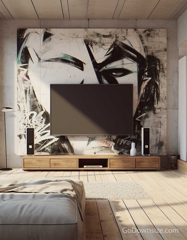 TV Wall Decor: 21 Ideas To Decorate Around Your TV | GoDownsize