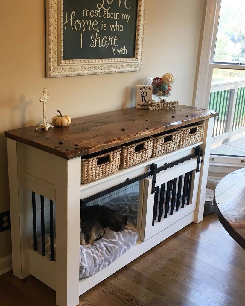 Dog Crate Placement: 10 Smart Ideas for Small Homes | GoDownsize