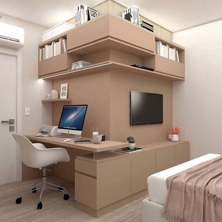 Bedroom Offices: 10 Beautiful Ideas For Small Spaces | GoDownsize