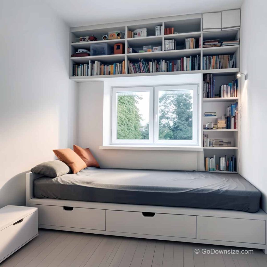29 Great Storage Ideas For Little Boy's Room | GoDownsize