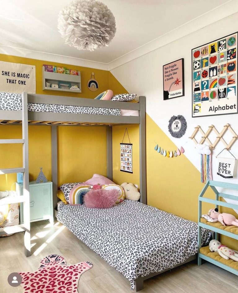 19 Yellow Kids' Rooms For Small Spaces | GoDownsize