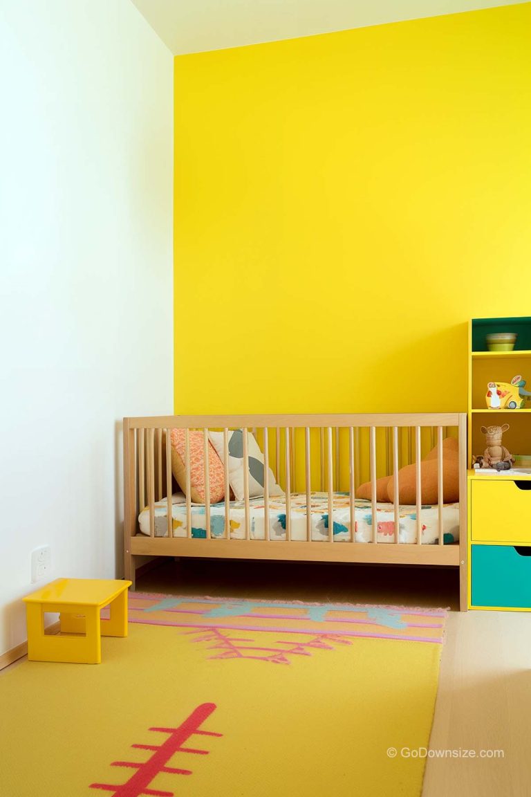 19 Yellow Kids' Rooms For Small Spaces | GoDownsize