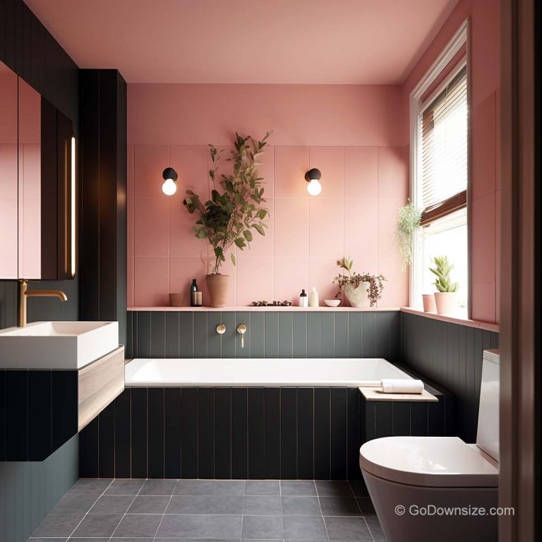 Dusty Rose Bathrooms: 23 Ideas for Small Spaces | GoDownsize