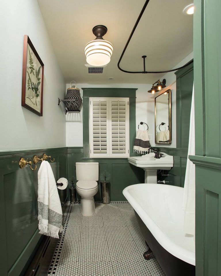 Picture of Green Bathrooms: 25 Stylish Ideas for Small Spaces | GoDownsize