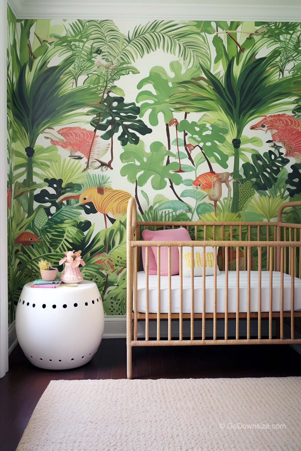 32 Gorgeous Wallpaper Ideas for Girl Nurseries | GoDownsize
