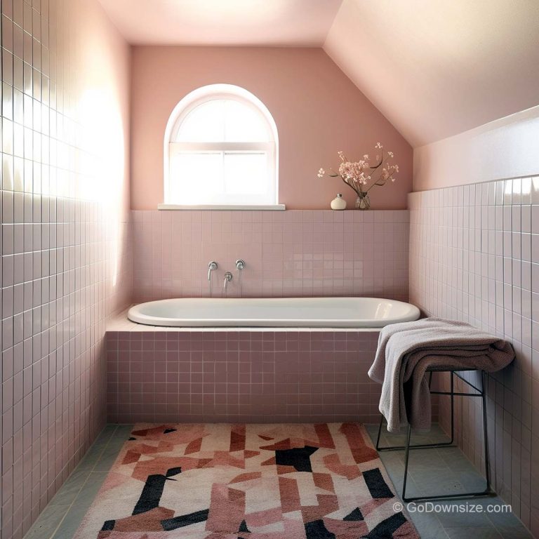 Dusty Rose Bathrooms: 23 Ideas for Small Spaces | GoDownsize