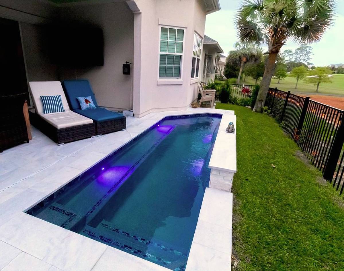 backyard swimming pool