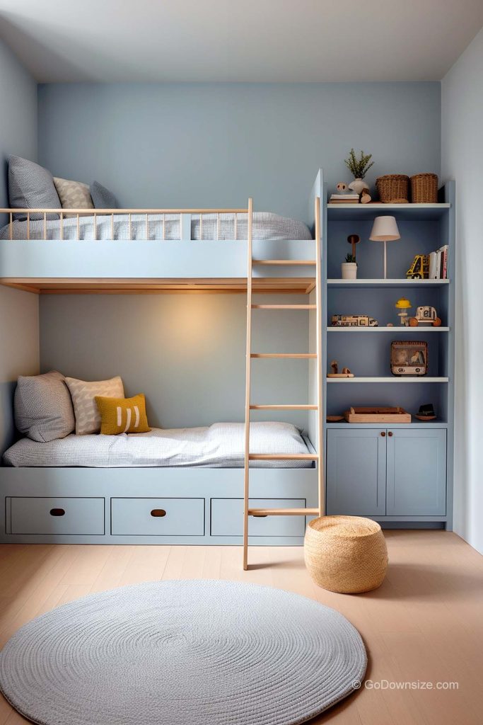 20 Blue Kids' Rooms For Small Spaces | GoDownsize