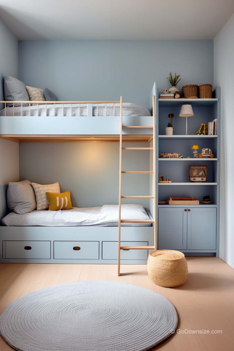 20 Blue Kids' Rooms For Small Spaces | GoDownsize