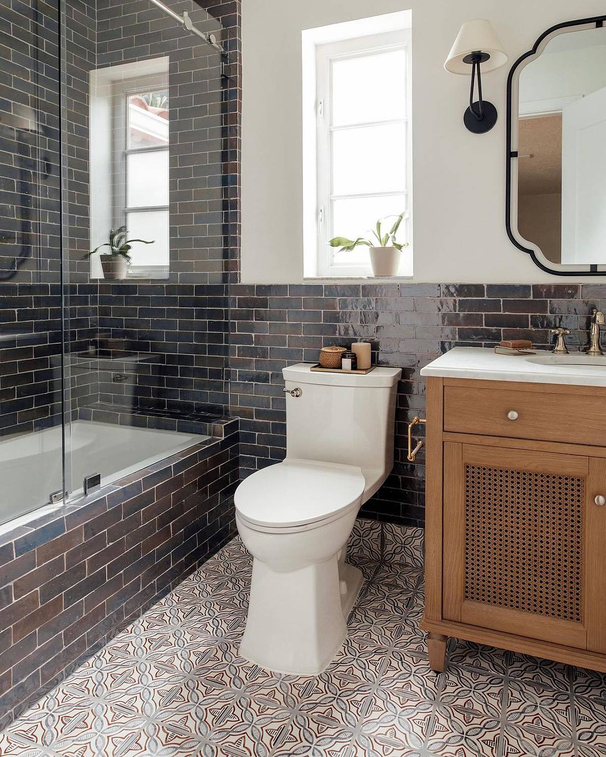 encaustic bathroom floor tiles