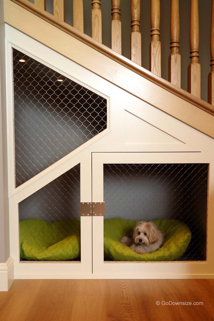 Under-Stairs Dog Rooms That Work Really Well | GoDownsize