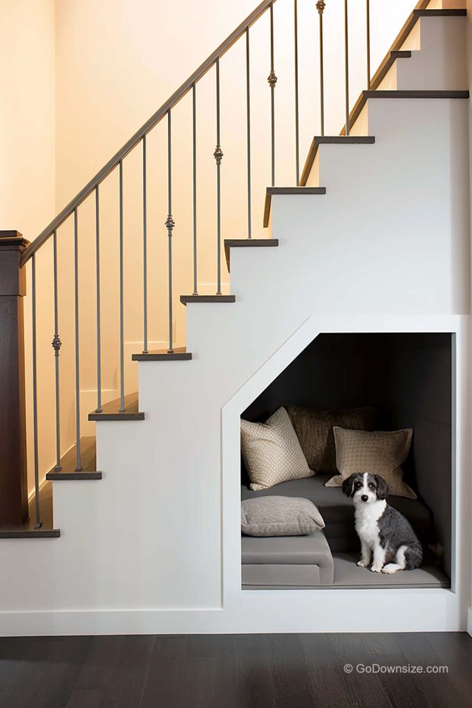 Under-Stairs Dog Rooms That Work Really Well | GoDownsize