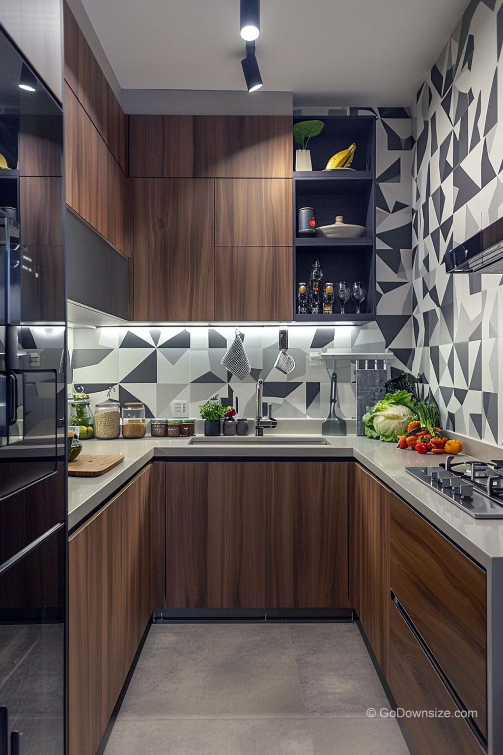 Wallpaper For Small Kitchens: 27 Beautiful Ideas | GoDownsize