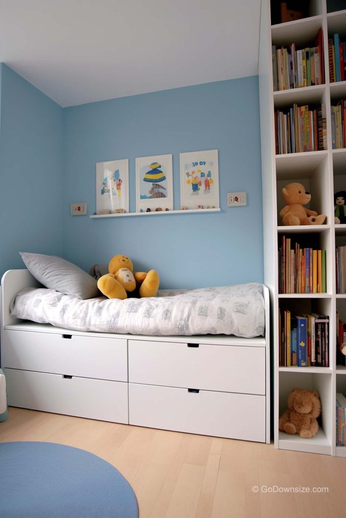 20 Blue Kids' Rooms For Small Spaces | GoDownsize