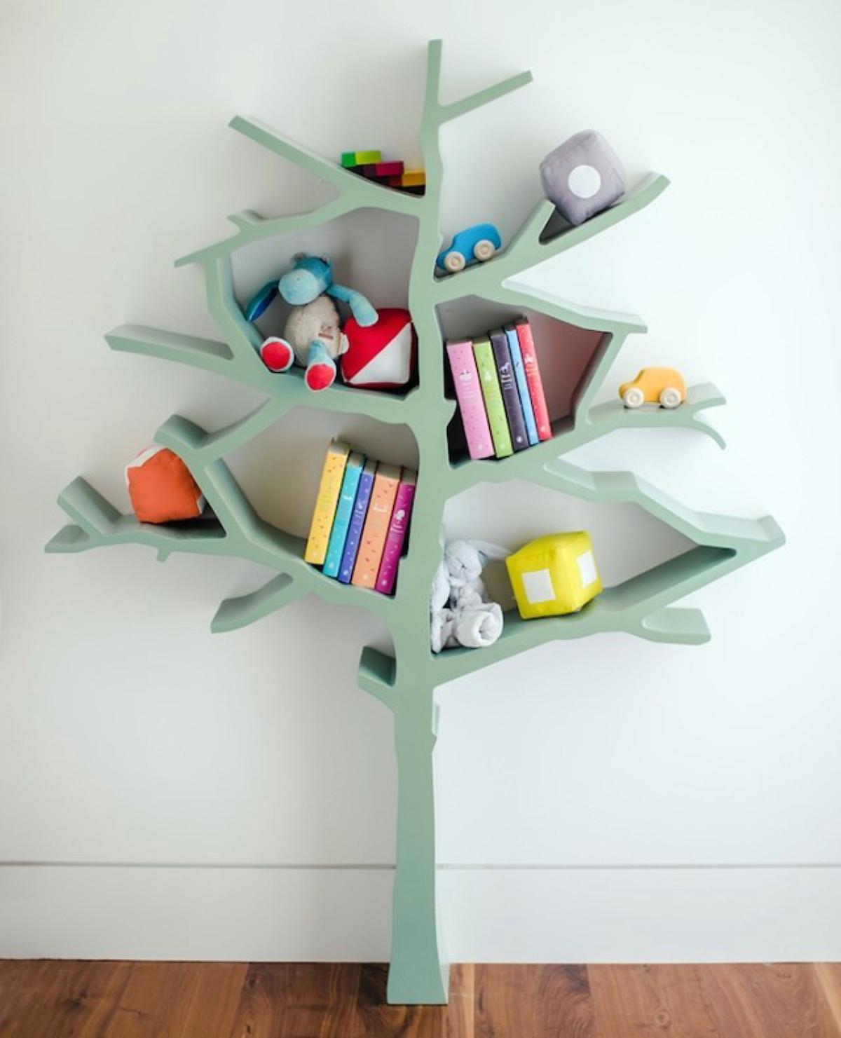 tree bookshelves