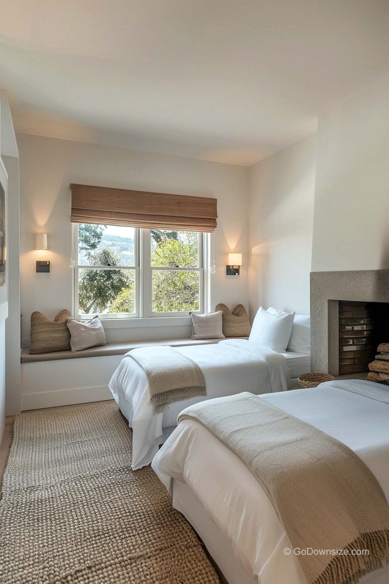 24 Small Rooms With TWO Beds That Just Work | GoDownsize