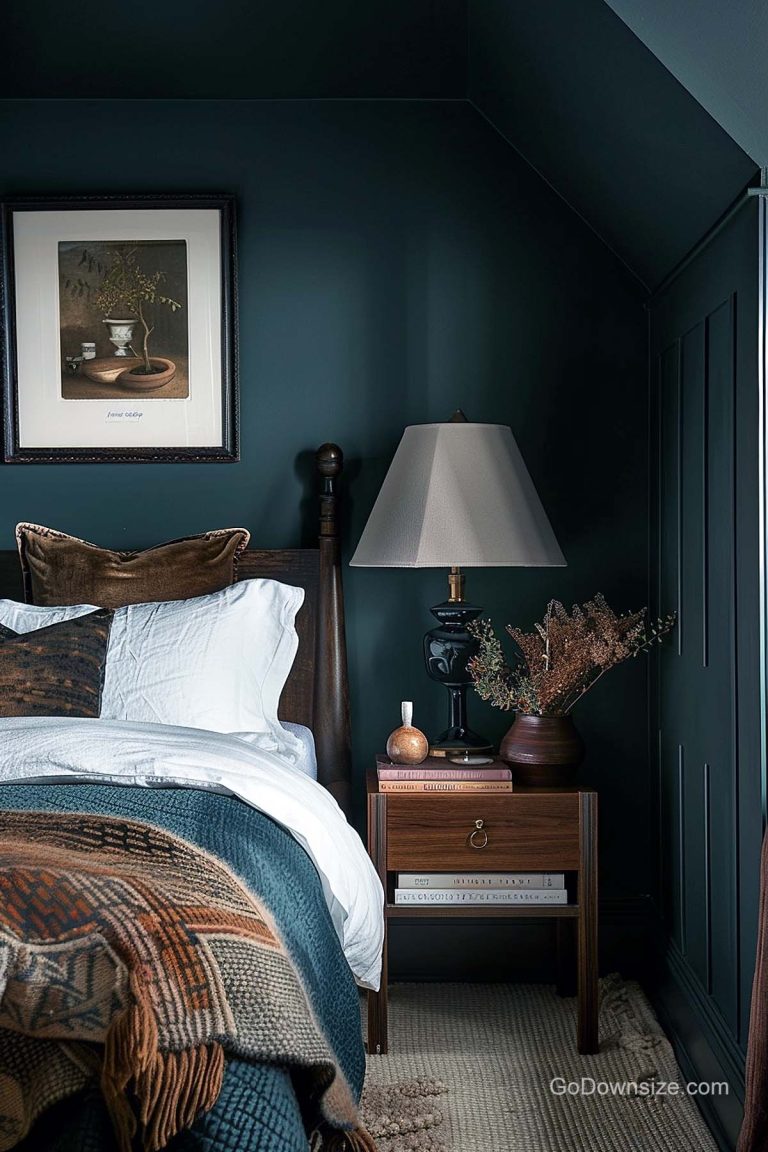 Dark Green Bedrooms: 31 Stylish Ideas For Small Spaces | GoDownsize
