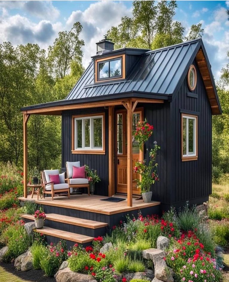 Tiny Houses With Porches: 37 Designs That Just Work | GoDownsize