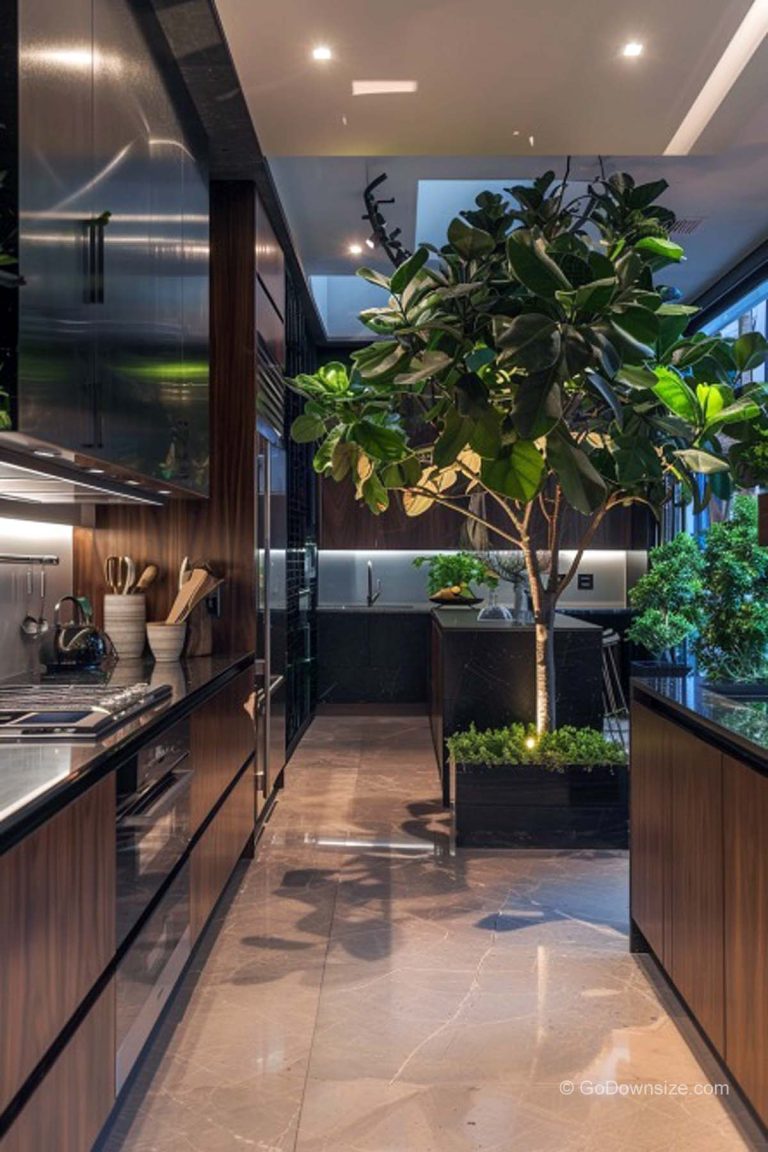 24 Kitchens With Trees That Just Look Amazing | GoDownsize