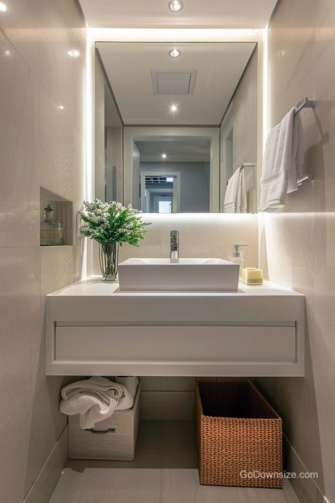 Small Bathroom Lighting: 20 Ideas That Just Look Great | GoDownsize