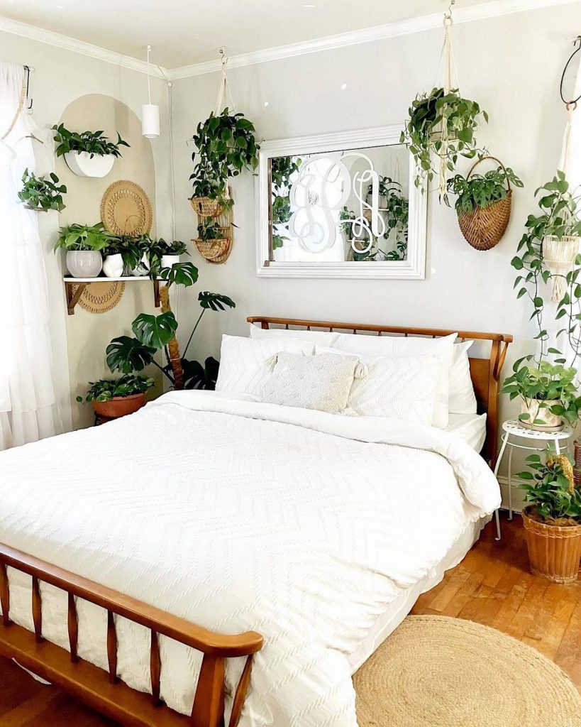 31 Bedrooms With Plants That Look Amazing | GoDownsize
