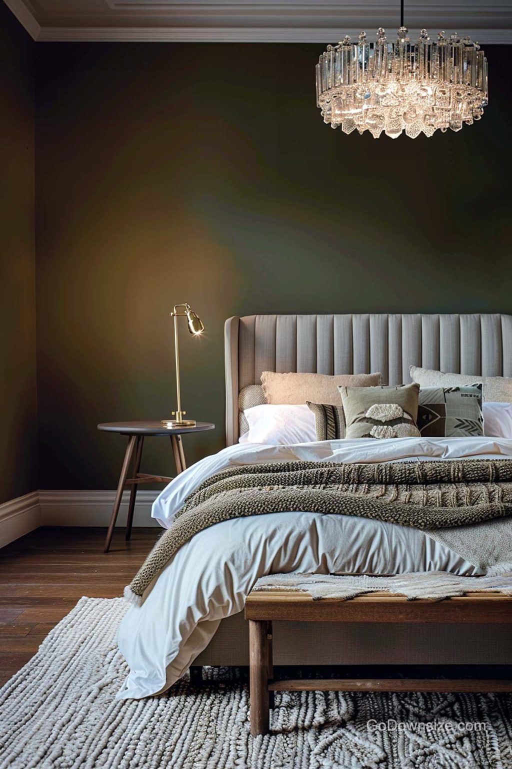 23 Bedrooms With Chandeliers That Look Amazing | GoDownsize