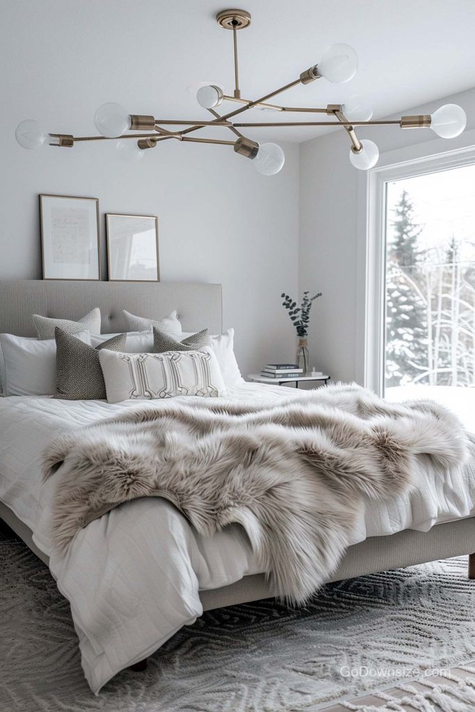 23 Bedrooms With Chandeliers That Look Amazing | GoDownsize