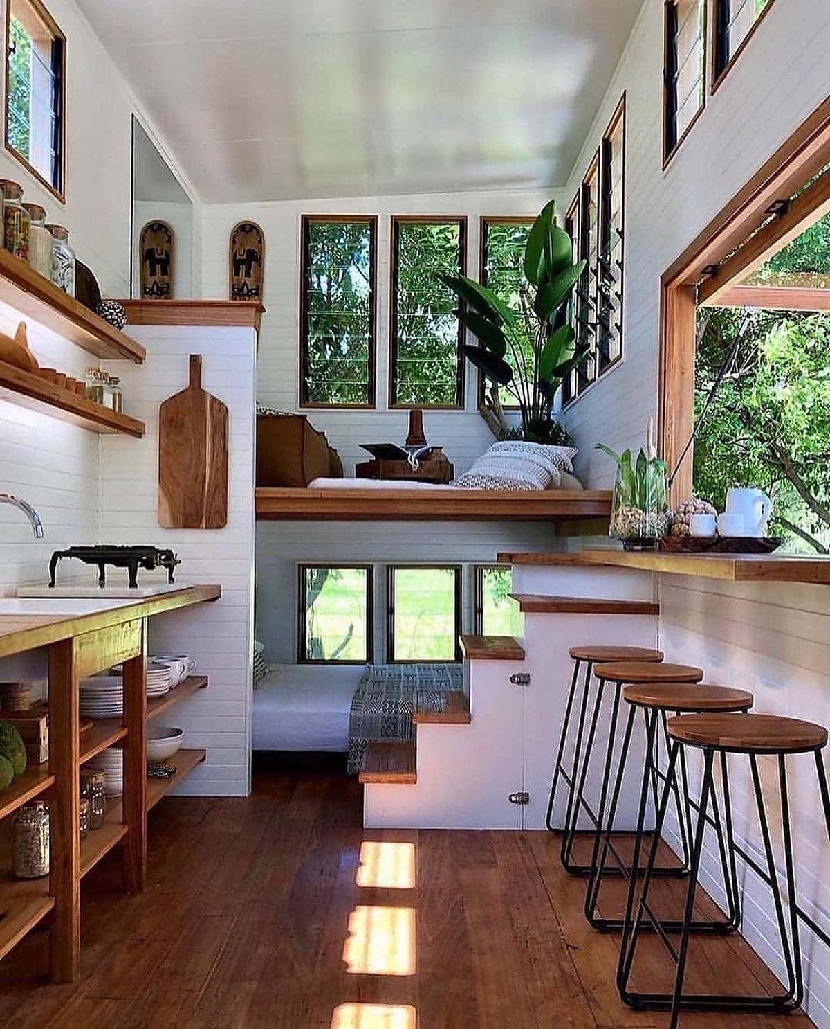 Tiny House With Windows All-Around